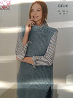5657 King Cole Ladies Tabards Aran Pattern