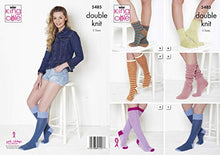5485 King Cole Socks: Knitted in Majestic Double Knitting Pattern