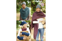 9126 Stylecraft Ladies Life Super Chunky Hat & Accessories Knitting Pattern