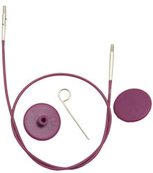 KNITPRO  35cm Single Cable to make 60cm Interchangeable Circular Needle
