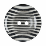 Round Stripe Buttons 25mm (pack of 2)
