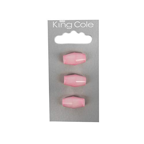 King Cole Baby Pink Small Toggle Button 039