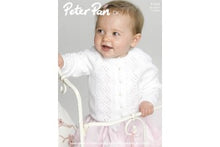 P1063 Peter Pan Baby Double Knitting Cardigan & Sweater Knitt