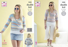 5426 King Cole Ladies Cardigans Knitted in Beaches Double Knitting Pattern