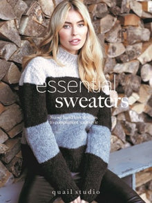Essential Sweaters Pattern Book by Quail Studio for Rowan